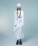 Cut-out Turtleneck Long Sleeve