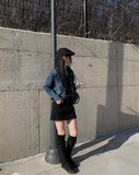 Lepe cargo mini skirt pants