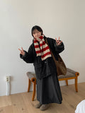 Enconi Wool Quilted Hooded Half Coat