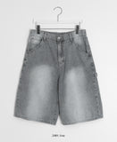 Gochen Carpenter Denim Bermuda Pants