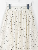 Holden corduroy dot flare skirt