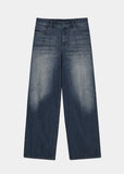 24SS★DART BRUSH WIDE DENIM PANTS