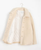 Eng collar over mustang jacket