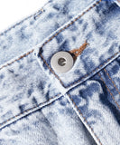 Bulky Wide Denim Pants