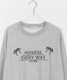 Forio Ribbon Crop Sweatshirt
