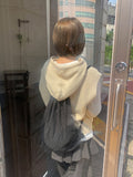 Haribu Knit Hood Vest