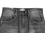 It Gray Washed Denim Wide Pants