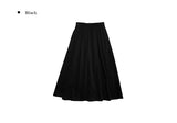 Silu Peach fuzz Pintuck Long Hool Skirt