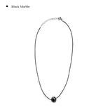 Accu Round Gemstone Necklace