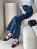 Mobel Cotton Wide Denim Pants