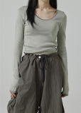 ROUND CHIP KNIT