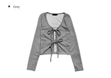 Puki Ribbon Bolero Cardigan