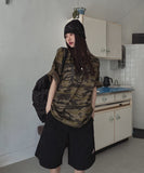 American Patch Dying Bermuda Pants