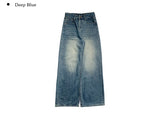 Corey washing denim wide pants