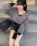 Nulls Damage Short Denim Pants