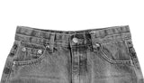Nuts Washing Denim Mini Skirt