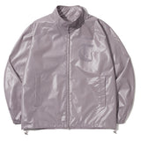 2WAY Glossy Windbreaker