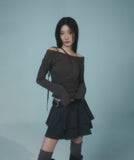 Layered Pleats Skirt