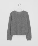Woolide Round Knit Long Sleeve Cardigan