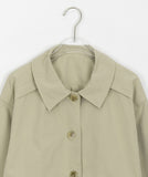 Hipna collar button short coat