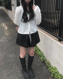 Pote Rouge Hood Strap Cardigan