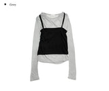Cozy Bustier T-Shirt Set