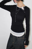 (WOOL) SKIN TENCEL LONGSLEEVE