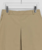 Hilboo Pintuck Banding Midi Skirt