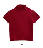 WOOL TURTLENECK HALF KNIT