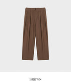 Ablik three tuck linen slacks