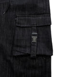 BIG POCKET BUCKLE DENIM