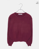 Abil Basic Round Neck Long Sleeve Knit