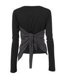 Bustier Layered Long Sleeve