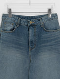 Gyodu Washing Denim Wide Pants