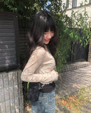 Grip Flower Cardigan Sleeveless Set