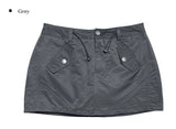 Karoo nylon-string mini skirt