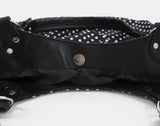 Rumin Dot Studded Big Shoulder Bag