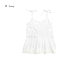 Rael Ribbon Lace Sleeveless Blouse