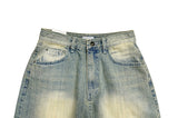 Yellow Tin Washing Short Denim Pants