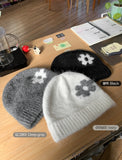 Frankie Flower Knit Beanie