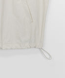 Hetenin Two-Way String Shirring Hood Wind Jumper