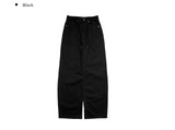 Hep Black Cotton Wide Pants