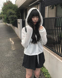 Pote Rouge Hood Strap Cardigan