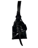 Dor Eyelet Leather Two-way Shoulder Bag