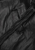2BB QUILTING LEATHER COAT