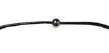 Reubi Star Pendant Leather Strap Necklace