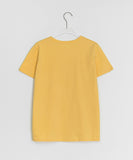 Harletter Star Embroidered Crop Short Sleeve Tee