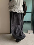 Felmo Star Cotton Balloon Wide Pants