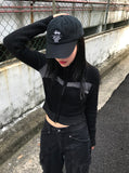 2WAY BLOCK KNIT ZIP-UP