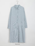 Edia Check Shirt Long One Piece